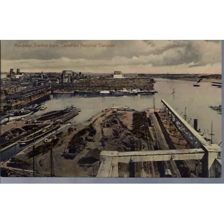 Livraison Gratuite Canada - Montreal Harbor from Canadian National...