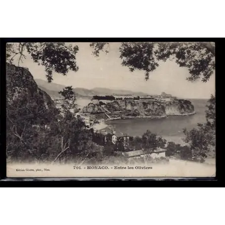 Tendance Monaco - Entre les Oliviers - Non voyage - Dos non divise