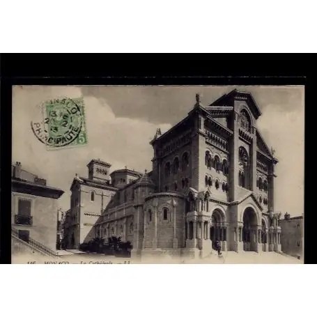 Monaco - La Cathedrale - Voyage - Dos divise Offre Limitée