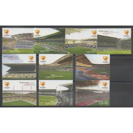 Portugal - 2004 - No 2789/2798 - Football Nouveauté