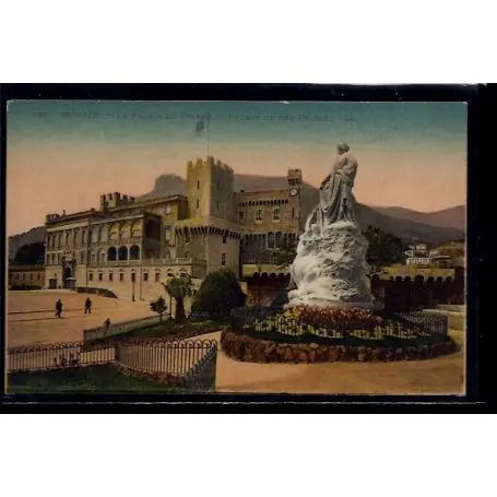 Marque Monaco - Le Palais du Prince - Voyage - Dos divise