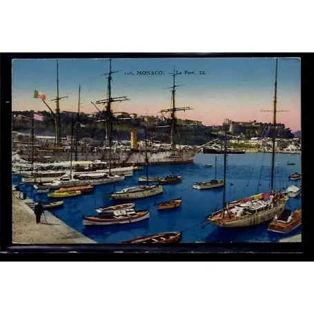 Solde Monaco - le Port - Voyage - Dos divise