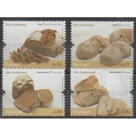 Portugal - 2010 - No 3478/3481 - Gastronomie Garantie Incluse