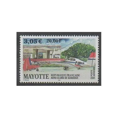 Offre Limitée Mayotte - Poste aérienne - 2001 - No PA5 - Aviation