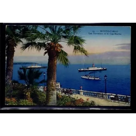 Monaco - Monte-Carlo - les terrasses et le Cap-Martin - Voyage - Dos divis Meilleure Qualité