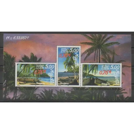 Mayotte - Bloc et feuillet - 1999 - No BF2 - Navigation Nouveauté