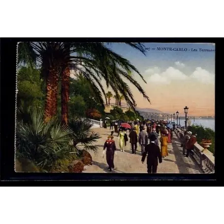 Réduction Monaco - Monte-Carlo - les terrasses - Voyage - Dos divise