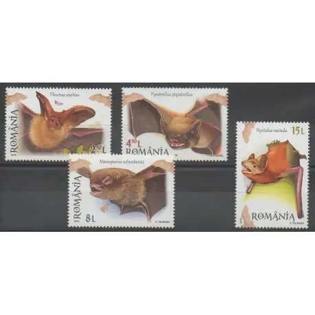Offre Spéciale Roumanie - 2016 - No 6059/6062 - Mammifères