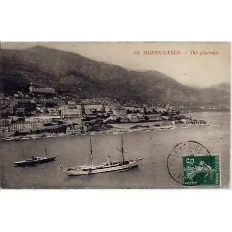 Monaco - Monte-Carlo - Vue generale - Voyage - Dos divise Bon Plan