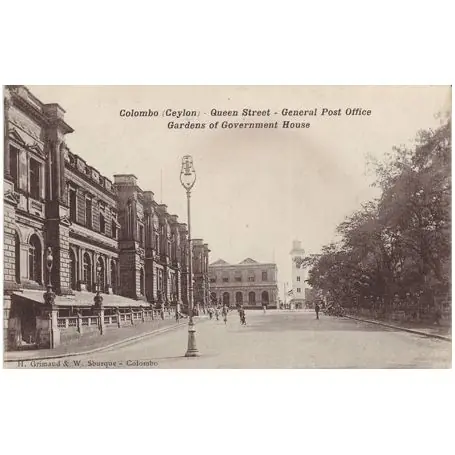 Ceylan - Colombo - Queen Street Livraison Gratuite