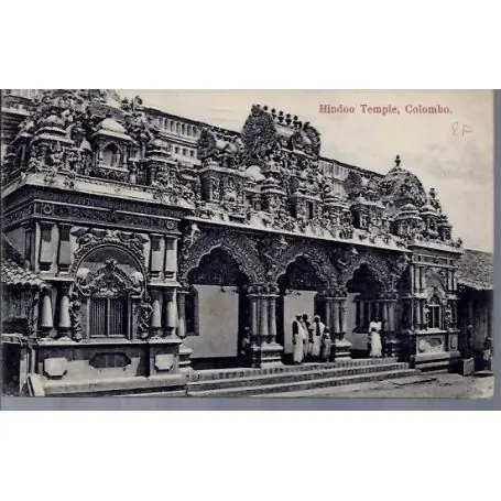 Ceylan - Hindoo Temple - Colombo Usine Directe