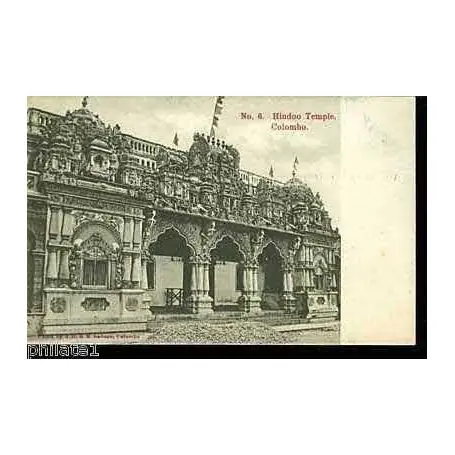 Ceylon - Hindoo Temple - Colombo - Ceylan Vente Flash