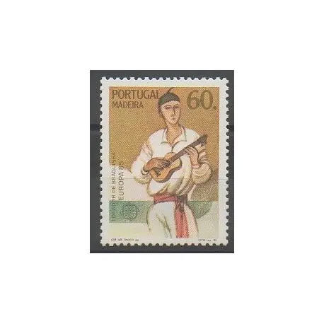 Portugal (Madère) - 1985 - No 102 - Musique - Europa Vente Directe
