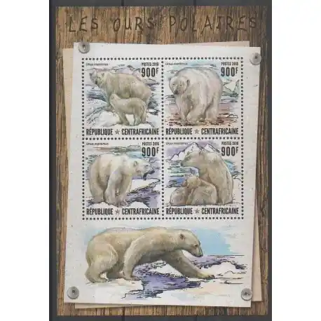 Must-Have Centrafricaine (République) - 2016 - No 4684/4687 - Polaire - Mammifères