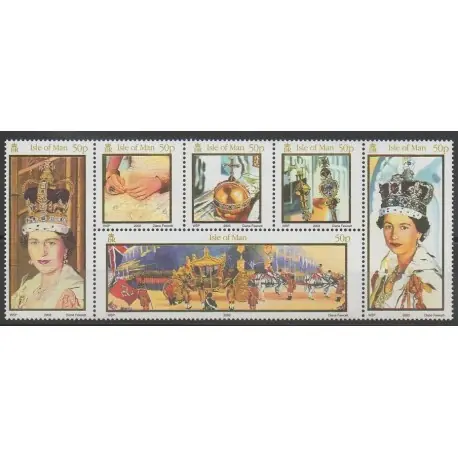 Man (Ile de) - 2003 - No 1074/1079 - Royauté - Principauté Petit Prix