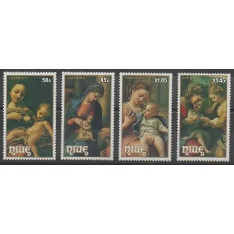 Achetez Aujourd’hui Niue - 1985 - No 484/487 - Noël