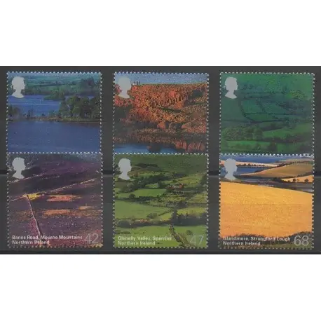 Top Qualité Grande-Bretagne - 2004 - No 2533/2538 - Sites