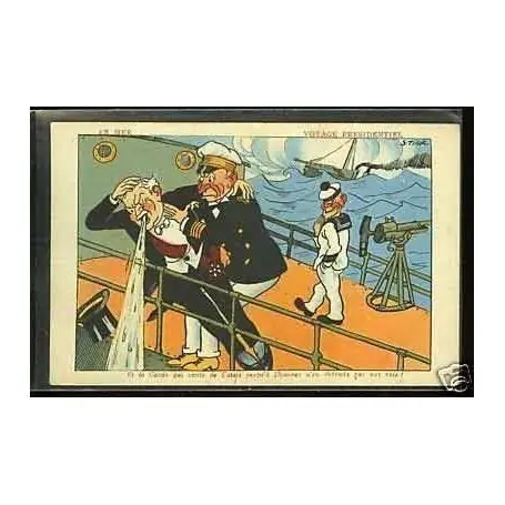 Quantité Limitée En Mer - Voyage presidentiel illustre par S. Tick