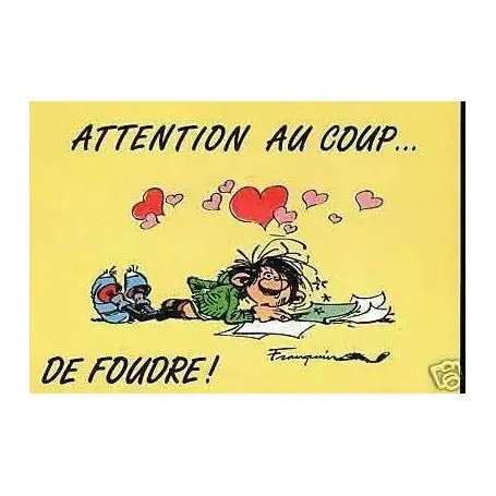 Top Qualité G. Lagaffe - Attention au coup...de foudre ! - Franquin