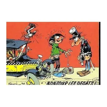 G. Lagaffe - Bonjour les degats ! - Franquin Réduction