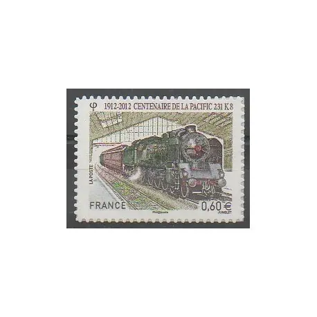 Offre Limitée France - Autoadhésifs - 2012 - No 711 - Chemins de fer