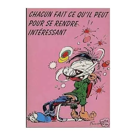 Livraison Gratuite G. Lagaffe - Chacun fait ce qu'il peut... - Franquin