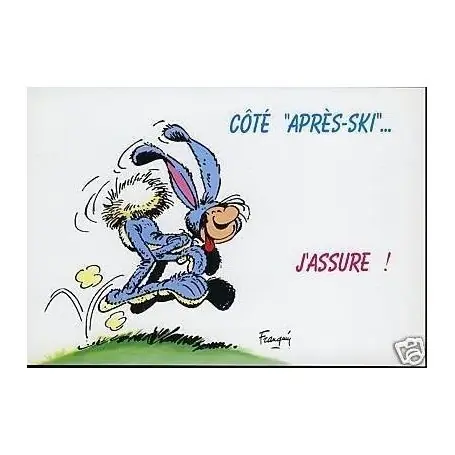 G. Lagaffe - Cote apres-ski j'assure ! - Franquin Livraison Gratuite