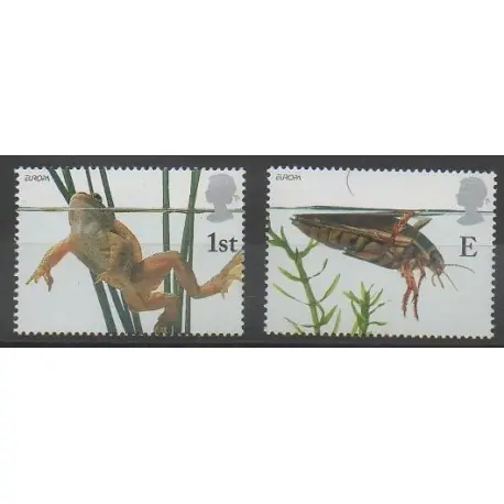 Haute Qualité Grande-Bretagne - 2001 - No 2262/2263 - Animaux - Europa