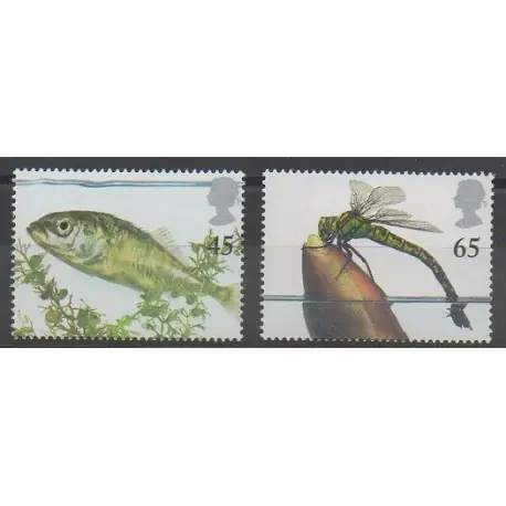 Grande-Bretagne - 2001 - No 2264/2265 - Animaux Acheter En Ligne