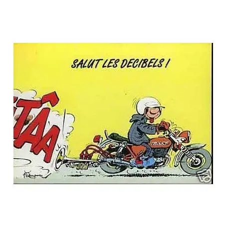 G. Lagaffe - Salut les decibels !- Franquin Original