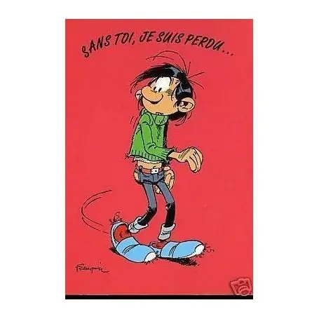 G. Lagaffe - Sans toi,je suis perdu... - Franquin Commander Vite