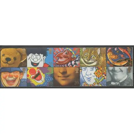 Grande-Bretagne - 1990 - No 1445/1454 Populaire