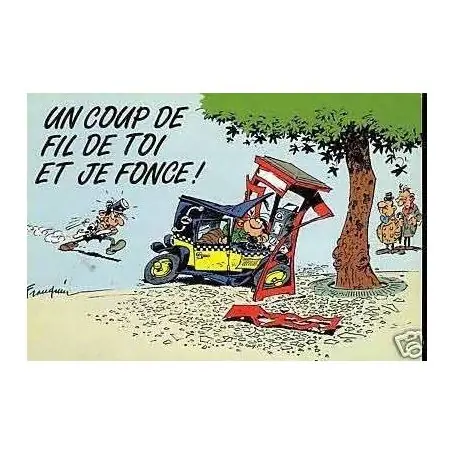 Édition Limitée G. Lagaffe - Un coup de fil de toi et je... - Franquin