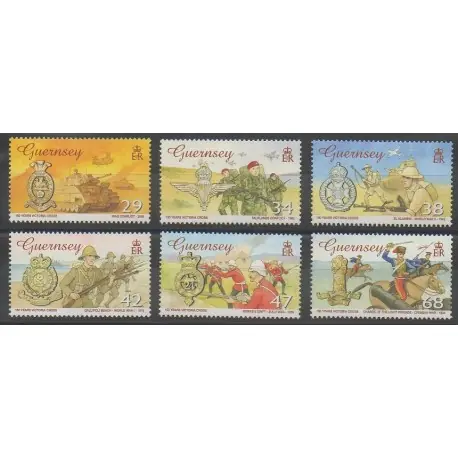 Prix Cassé Guernesey - 2006 - No 1079/1084 - Histoire