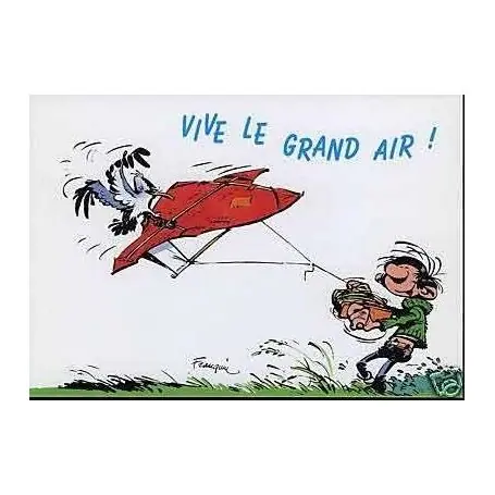 Authentique G. Lagaffe - Vive le grand air ! - Franquin