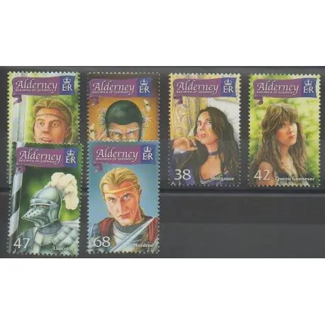Aurigny (Alderney) - 2006 - No 267/272 - Littérature Meilleure Vente