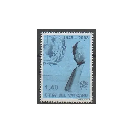 Certifié Vatican - 2008 - No 1469 - Papauté