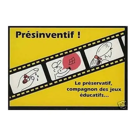 Le preservatif compagnon des jeux educatifs... Exclusif