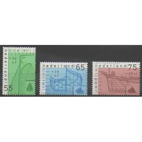 Livraison Express Pays-Bas - 1989 - No 1331/1333 - Navigation