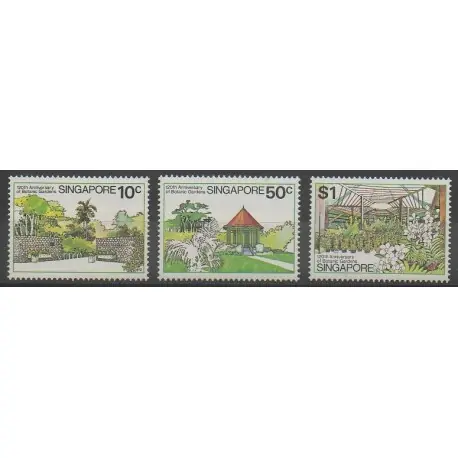 Pas Cher Singapour - 1979 - No 331/333 - Fleurs