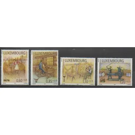 Marque Luxembourg - 2011 - No 1863/1866 - Artisanat