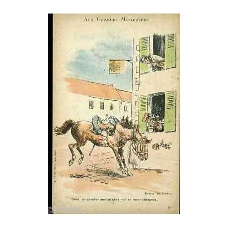 Soldes Tiens un cavalier envoye chez moi... par Josias