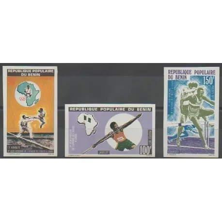 Bénin - 1977 - No 397/399 ND - Sports divers Dernière Chance