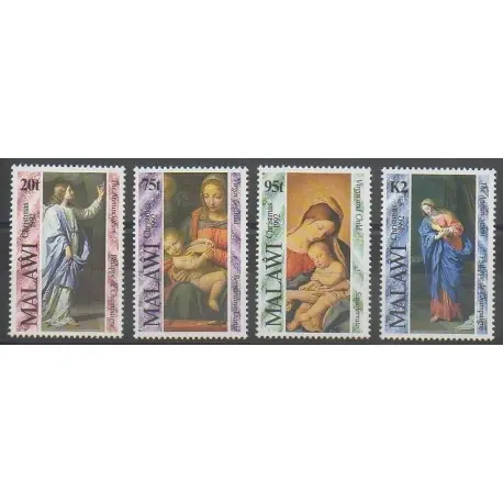 Malawi - 1992 - No 613/616 - Noël Remise