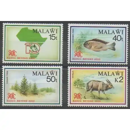 Artisanat Malawi - 1990 - No 569/572