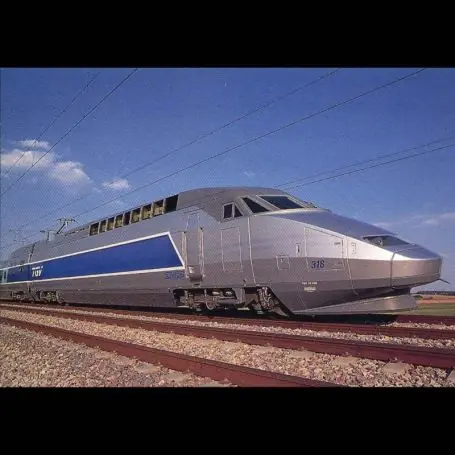 Super Prix Le TGV atlantique - Rame 318 - Carte neuve