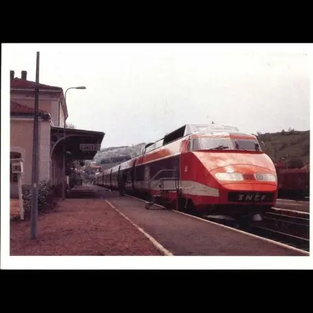 Le TGV Ville de Langeac en gare - Carte Neuve Top Vente