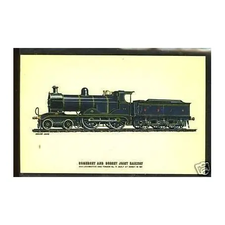 Bon Marché Somerset and Dorsey Joint Railway CPSM