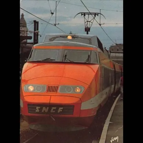 Offre Spéciale TGV - Record du monde de vitesse sur rail 380km/h le 26 fevrier 1981 - Carte neuve