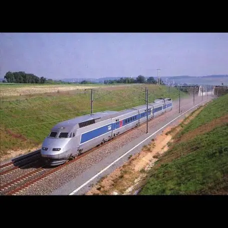 Commander Maintenant TGV Atlantique - Record du Monde de vitesse sur Rail 515.3 km:h le 18 mai 1990 - carte neuve